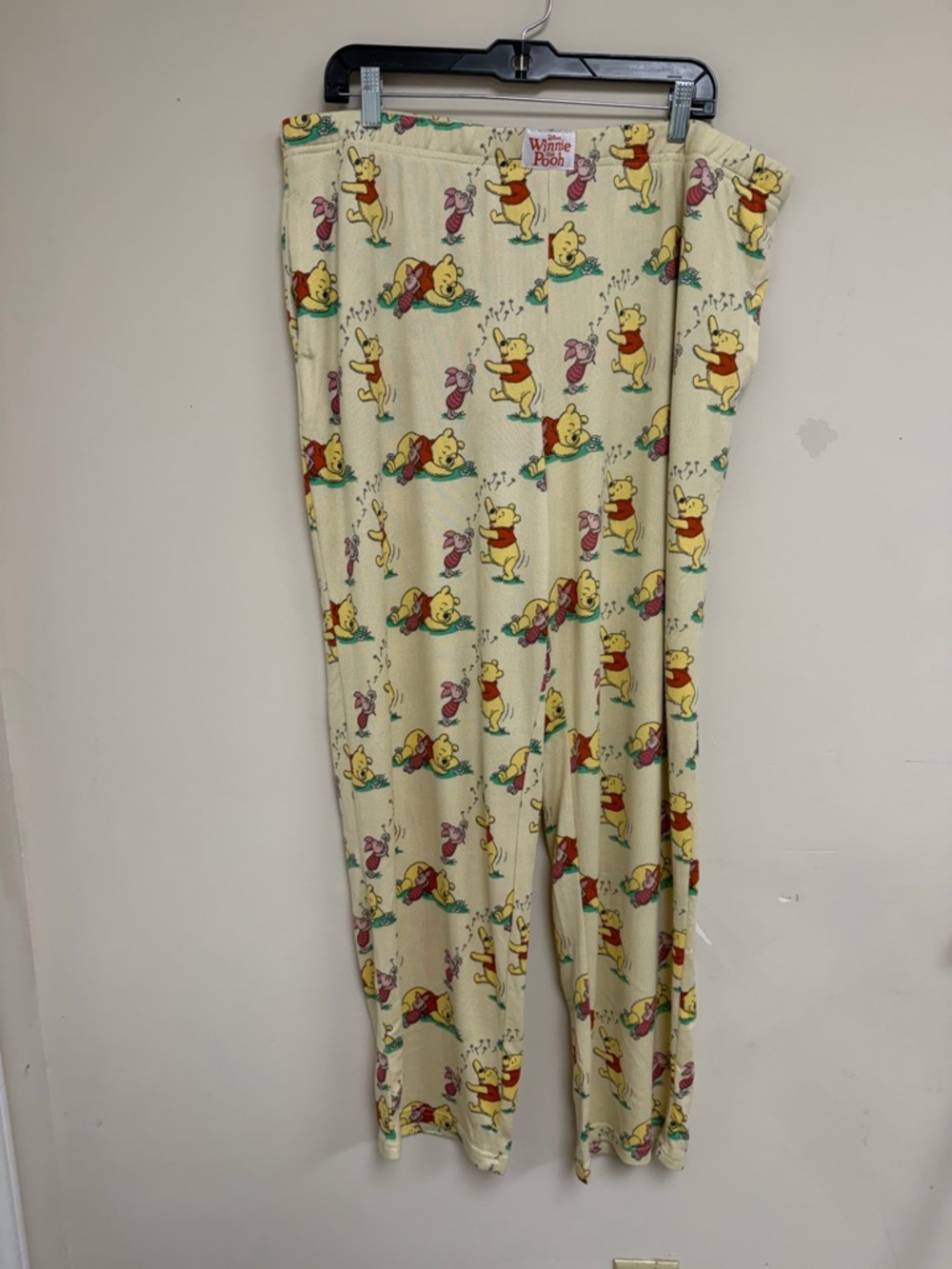 Winnie the Pooh Cream Printed Pajama Pants